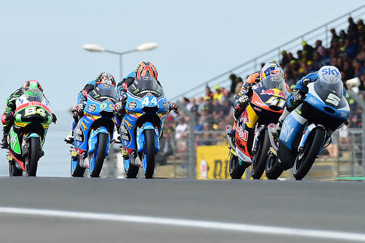 Mit Brad Binder und Jorge Navarro hat Romano Fenati 2016 starke Gegner