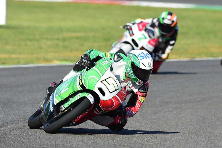 Romano Fenati siegte bei seinem Heim-GP in  Mugello
