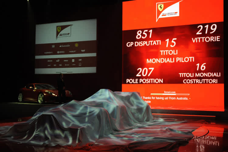 Das bekamen wir vor einem Jahr bei Ferrari zu sehen