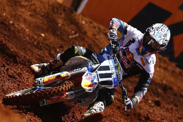 Dean Ferris beendete das Rennen in Brasilien mit einem Beinbruch