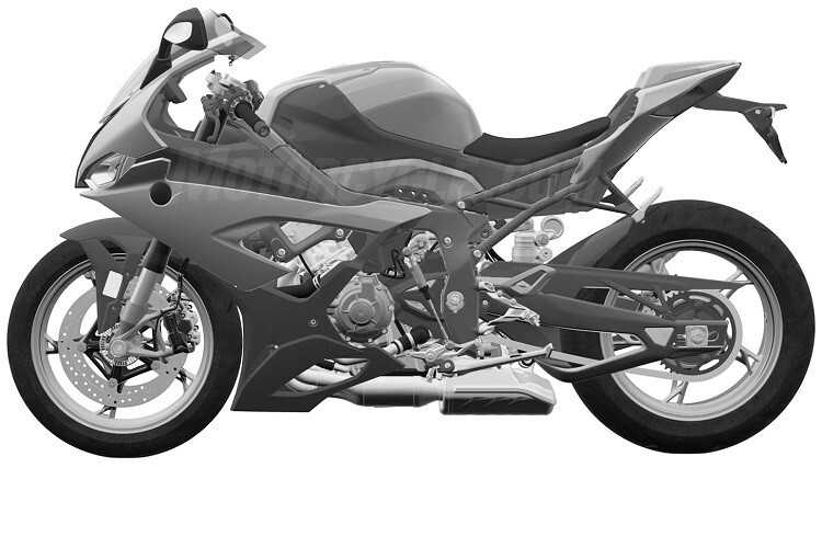 Dieses Bild soll die neue BMW S1000RR zeigen