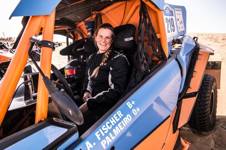 Dakar-Debütantin Annett Fischer