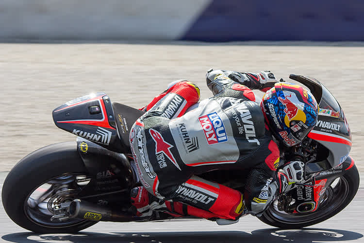 Jonas Folger bestätigte seine gute Form vom Spielberg-Test im FP1