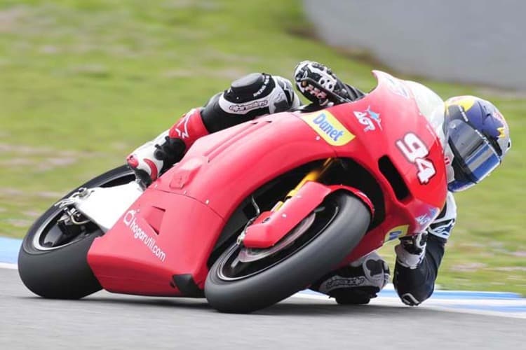 Moto2-Test in Jerez: Jonas Folger fuhr eine starke Zeit