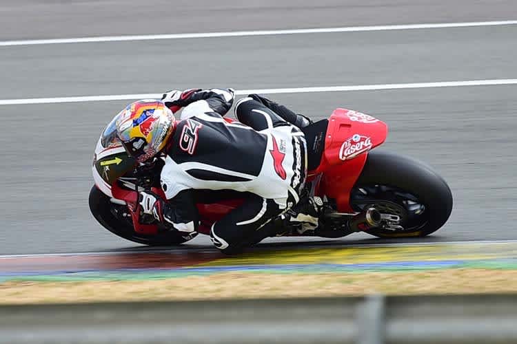 Jonas Folger in Valencia