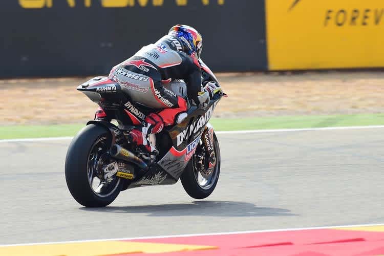 Jonas Folger in Aragón