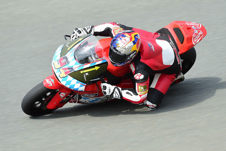 Jonas Folger auf der Kalex des AGR-Teams