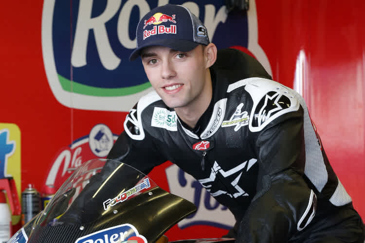 Jonas Folger auf der Moto2-Kalex des Teams Argiñano & Gines 