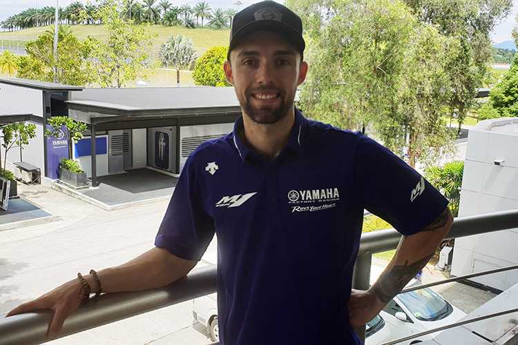 Jonas Folger in Sepang