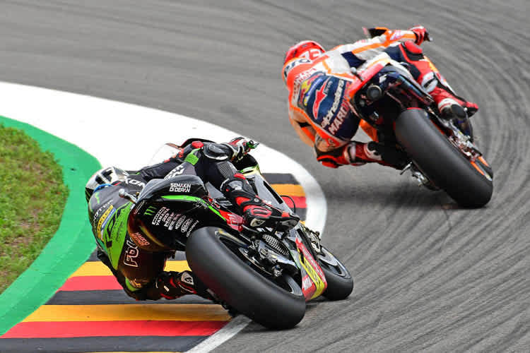 Rad-an-Rad-Kampf: Marc Márquez vor Jonas Folger