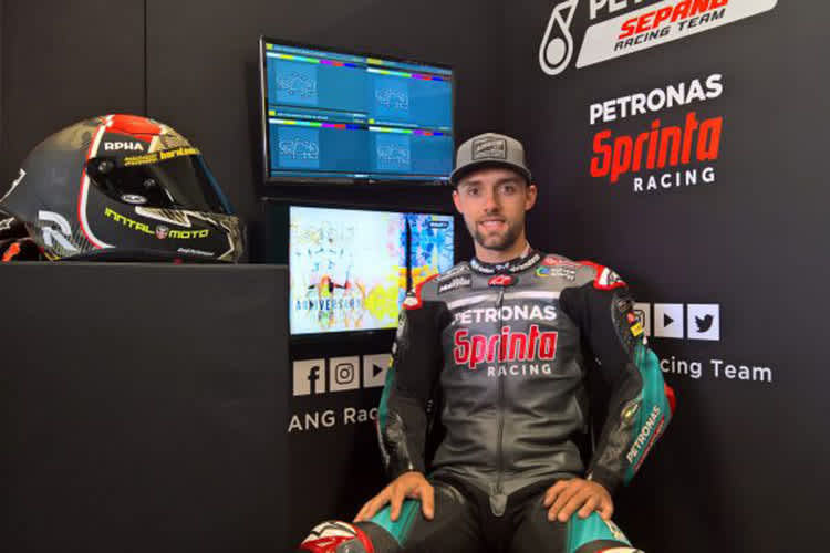 Neu im Petronas-Team für 3 Rennen: Jonas Folger