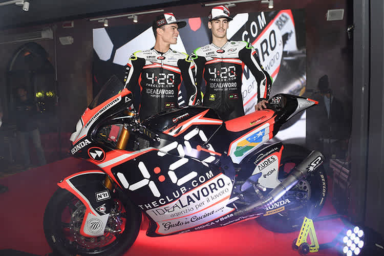 Granado und Manzi bei der Forward-Teamvorstellung