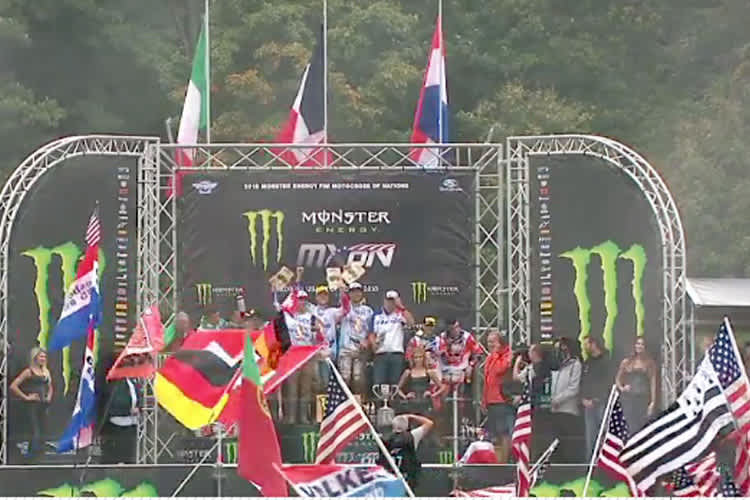 Frankreich gewinnt zum 5. Mal in Folge das Motocross der Nationen