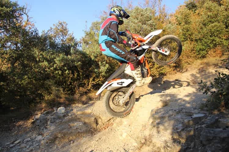 Keine Angst vor Steilstufen: KTM Freeride 250 F