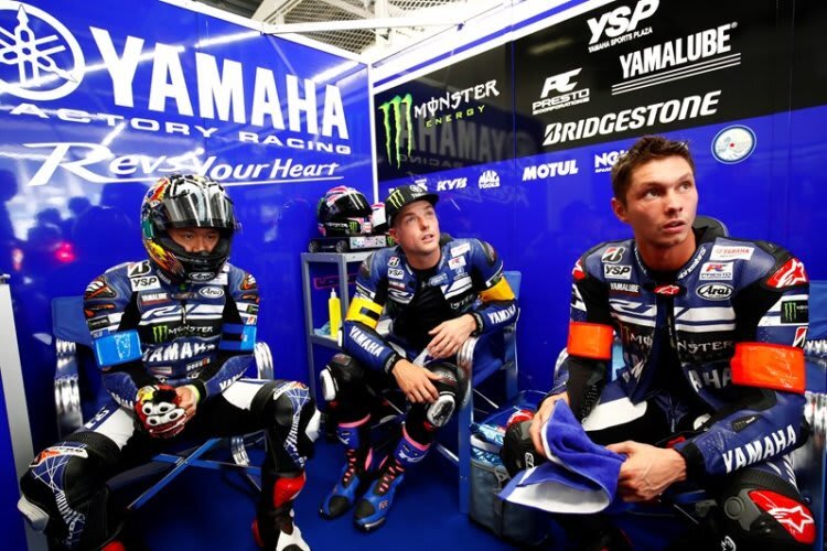 Das Yamaha-Trio in Suzuka: Nakasuga, Lowes und van der Mark