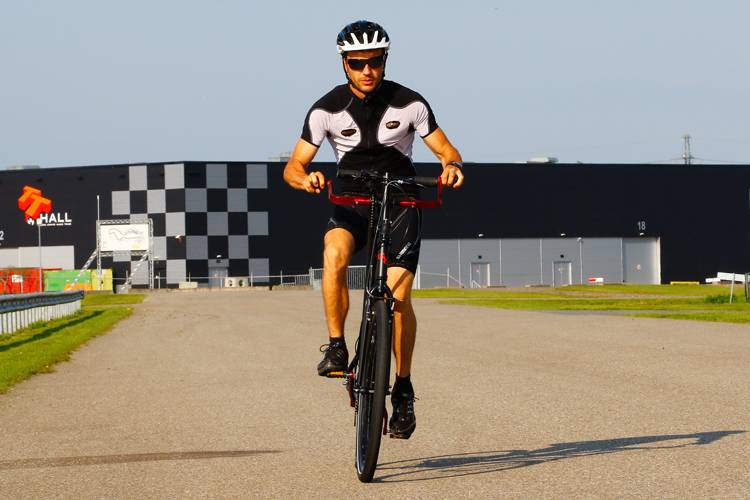 Erster Ausflug mit dem neuen Rad in Assen