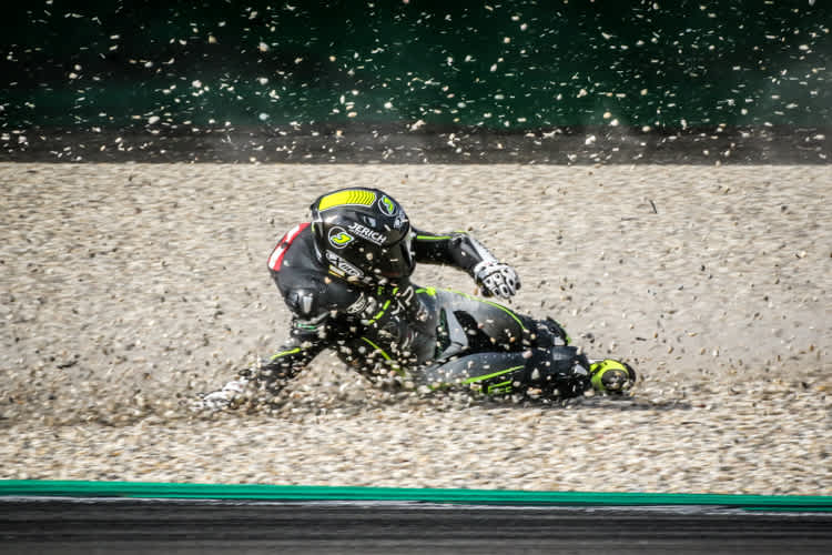 Stunt-Show des Österreichers
