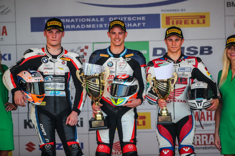 Podium SBK Lauf 1