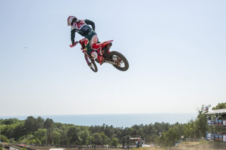 Tim Gajser übernahm bereits nach dem ersten Lauf die WM-Führung