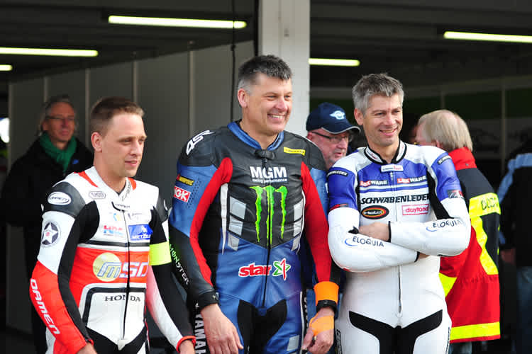 v.l. Stefan Hesterberg, Michael Galinski, Jörg Teuchert