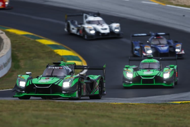 Sieger beim Petit Le Mans: Der Nissan-DPi von Brendon Hartley, Scott Sharp und Ryan Dalziel