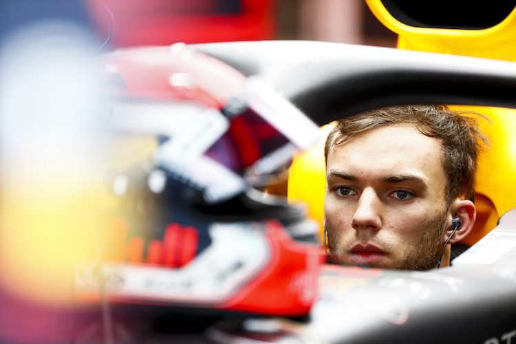 Pierre Gasly war am Nachmittag der Schnellste