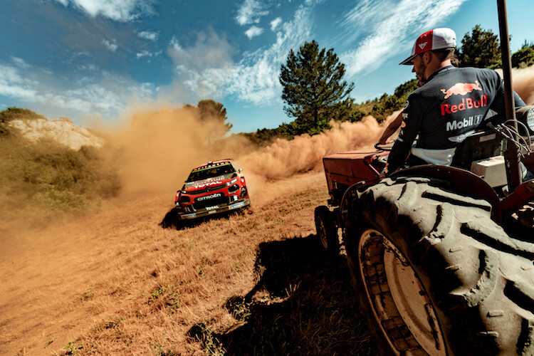 Mitfahrgelegenheit für Pierre Gasly: Rallye-Star Sébastien Ogier kommt angebraust  