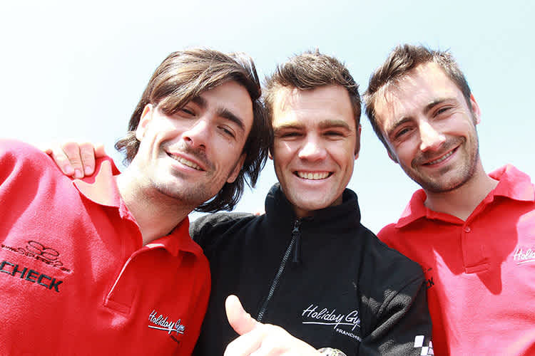 Gelete, Fonsi und Pablo Nieto