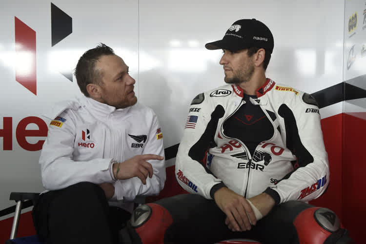 Geoff May musste während des ersten Qualifyings zusehen