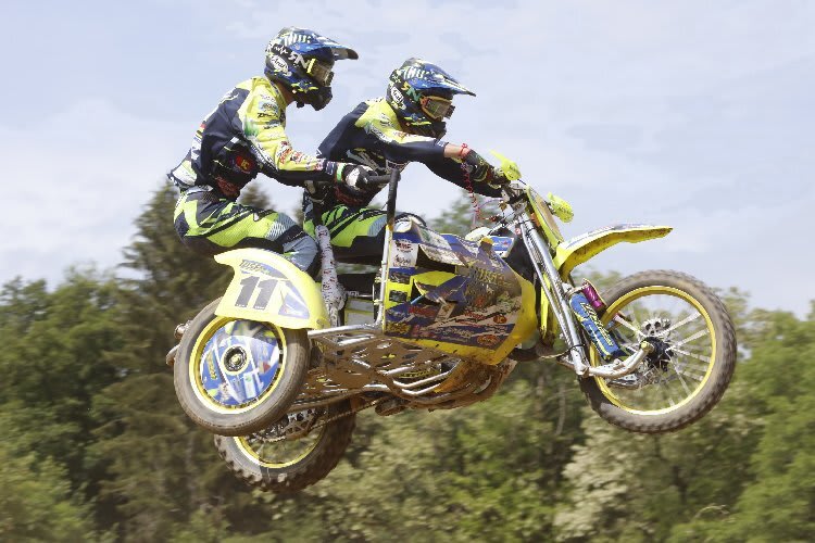 Gesamtsieg in Schopfheim: Davy Sanders und Andres Haller