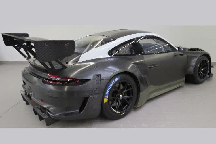 Erster Blick auf den Porsche 911 GT3 R vom Team Joos Sportwagentechnik 