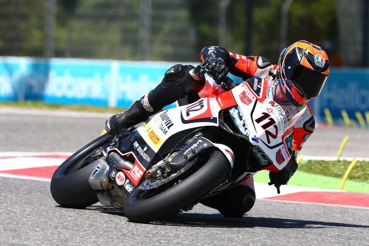 Ivan Goi 2014 auf der Evo-Ducati
