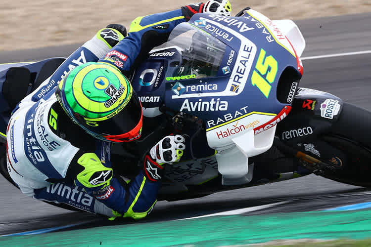 Eric Granado auf der Avintia Ducati