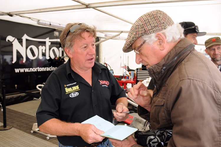 Mick Grant ist auf der Isle of Man eine Legende