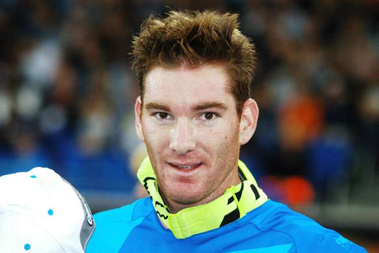 Greg Aranda stürzte im Finale