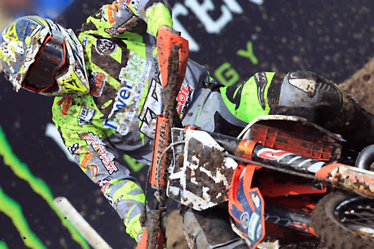 Greg Smets startet in der EMX300-Zweitaktklasse