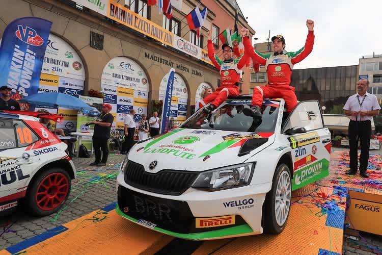 Die U28-Europameister Stefan Kopczyk (li.) und Marijan Griebel