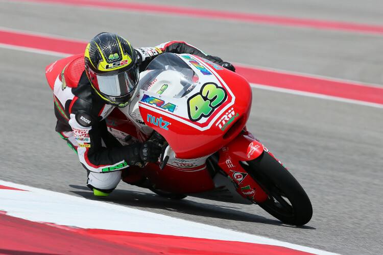 Moto3-Rookie Luca Grünwald
