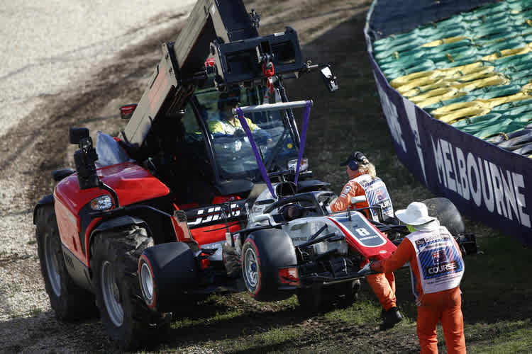 Doppel-Nuller: Günther Steiner musste in Melbourne gleich zwei Ausfälle verkraften 