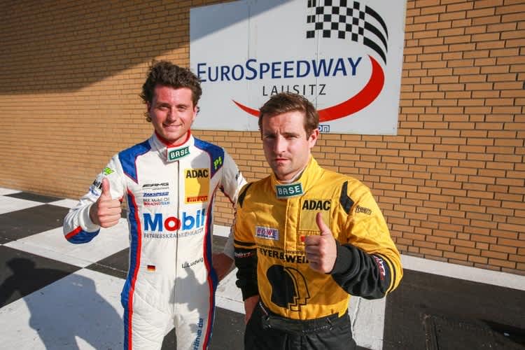 Polesetter Luca Ludwig und Martin Ragginger
