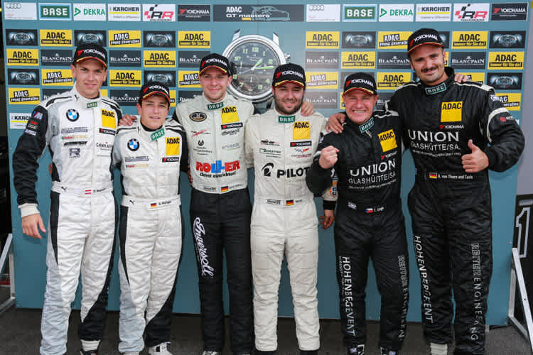 Die Top-Drei im Rennen am Sonntag