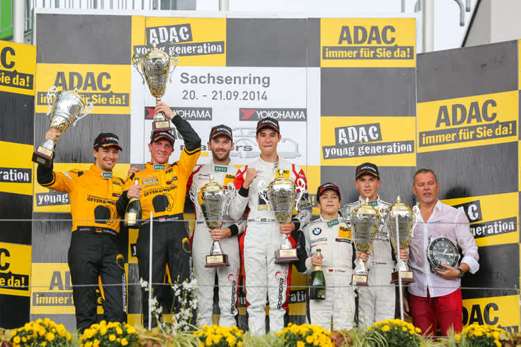 Das Podium war am Samstag ein Abbild des Tabellenstandes