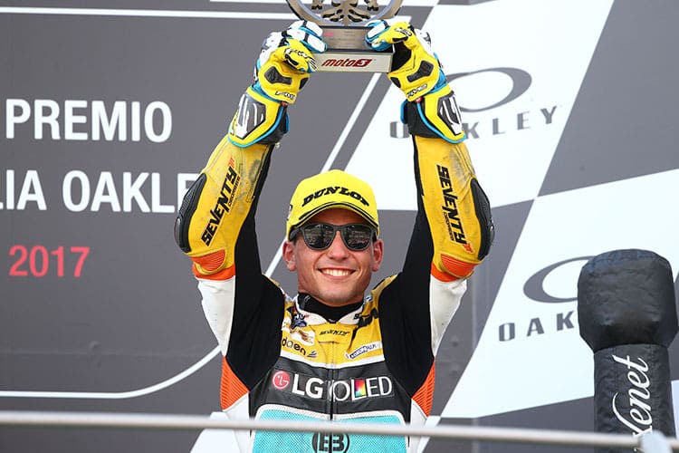 Mugello 2017: Juanfran Guevara erstmals auf dem Moto3-Podest
