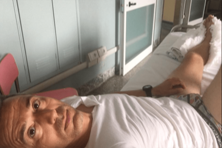 Arg verletzt: Francesco Guidotti