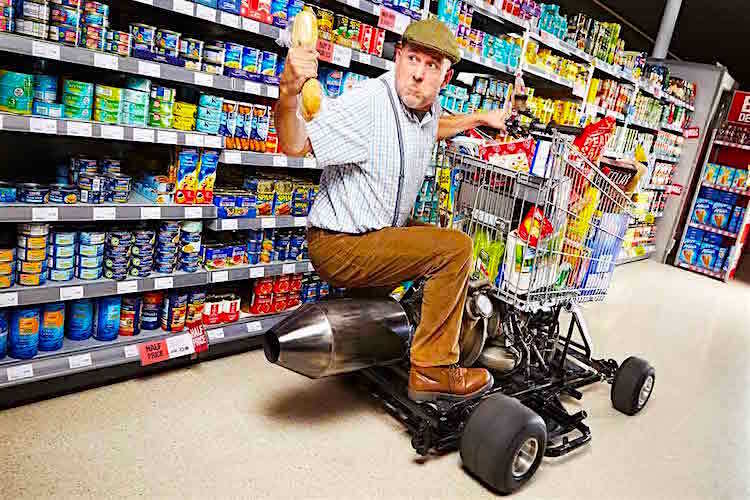 DAS nenne ich einen Einkaufswagen!