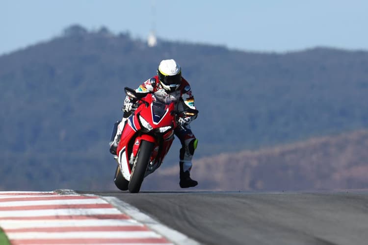 Beim Honda Ausflug in Portugal