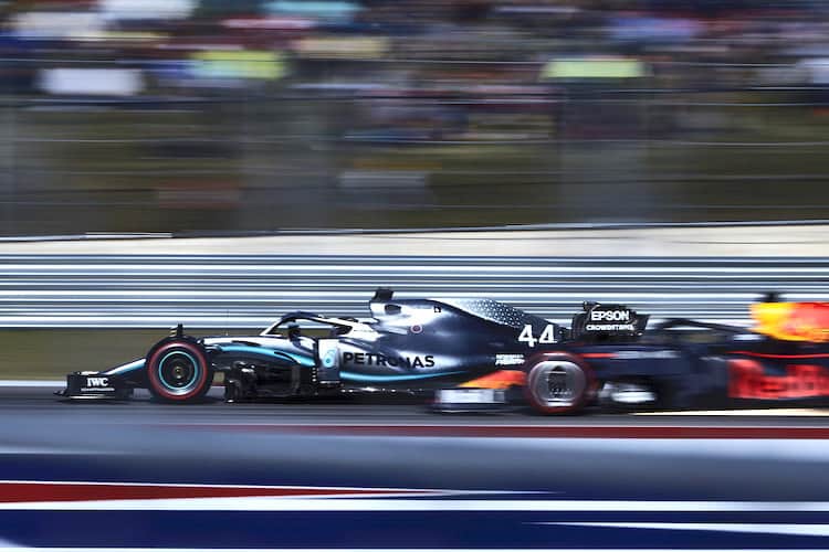 Verstappen vor Hamilton