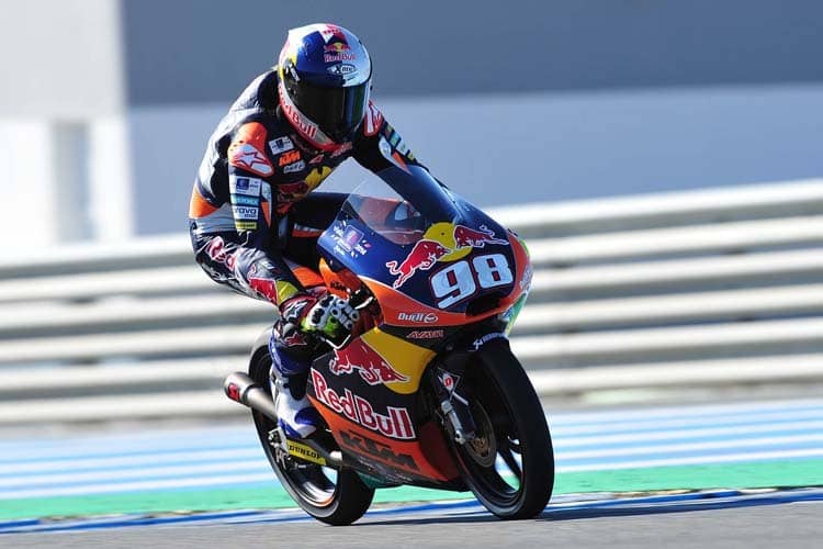IRTA-Test in Jerez: Karel Hanika auf der Red Bull-KTM 