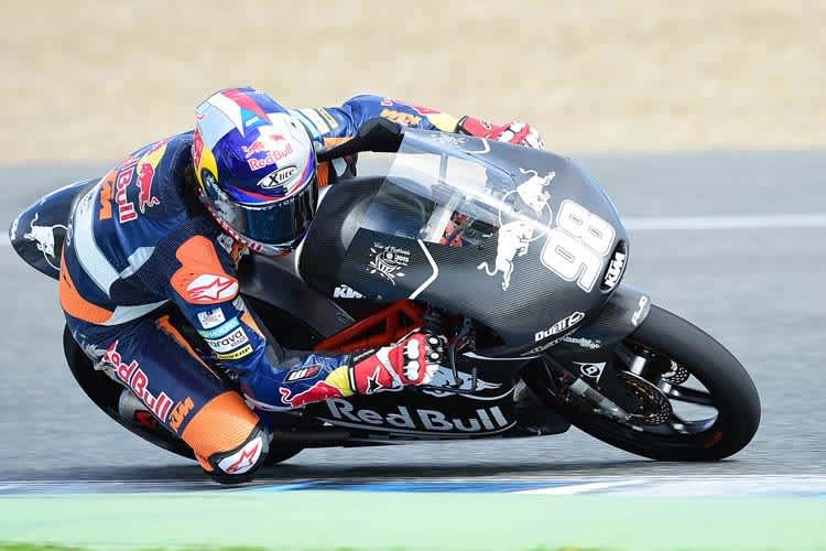 Karel Hanika ist für seine zweite Moto3-Saison zuversichtlich