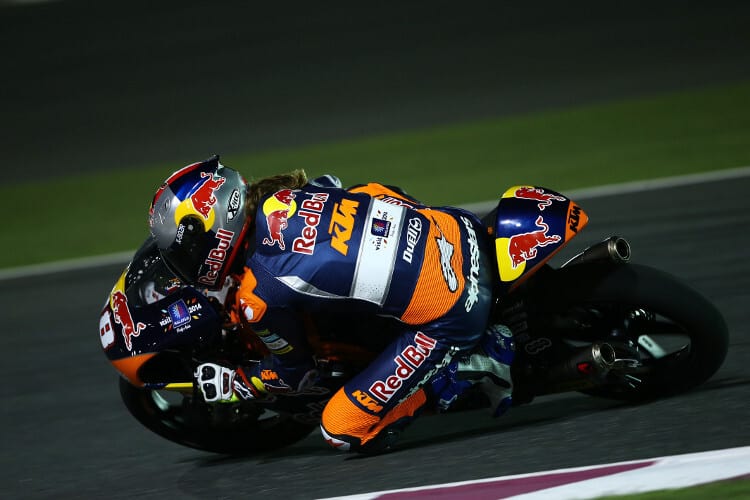 Moto3-Rookie Karel Hanika